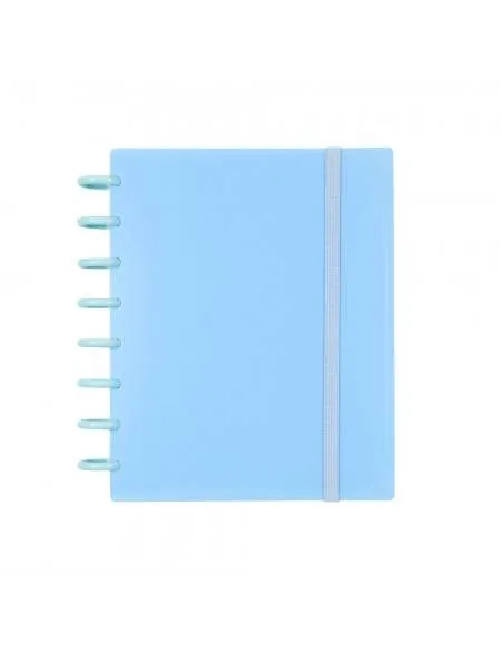 Cuaderno Ingeniox hojas extraíbles A4 cuadriculado azul