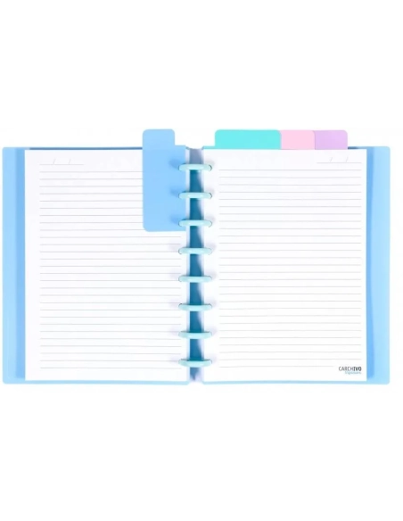 Marcapáginas para cuaderno Ingeniox 4 colores vivos