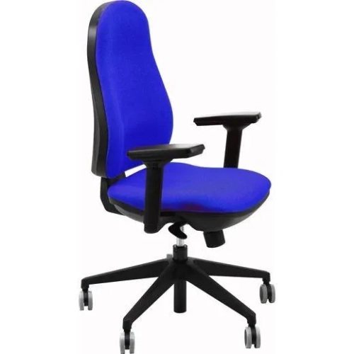 Silla de oficina ergonómica  syncro azul