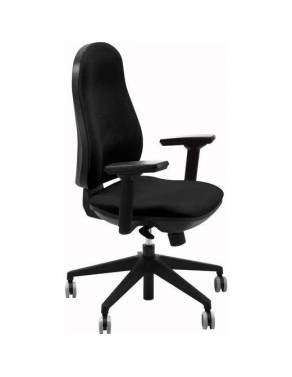 Silla de oficina ergonómica  syncro negra