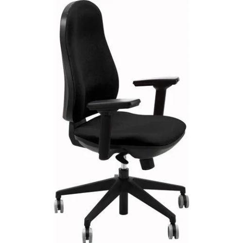 Silla de oficina ergonómica  syncro negra