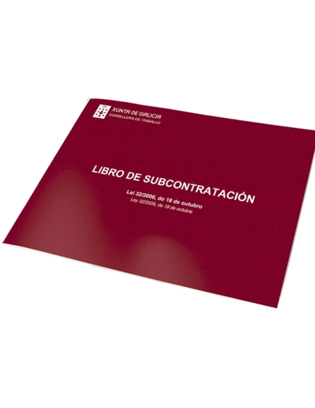 Libro de Subcontratación Gallego