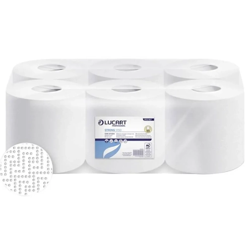 Rollo papel secamanos vaciado central Lucart Strong