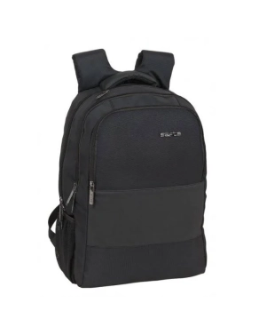 Mochila Safta para portatil de 13,3 pulgadas con USB negra