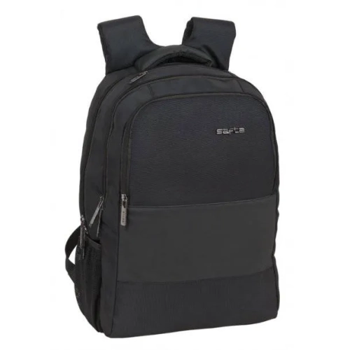 Mochila Safta para portatil de 13,3 pulgadas con USB negra
