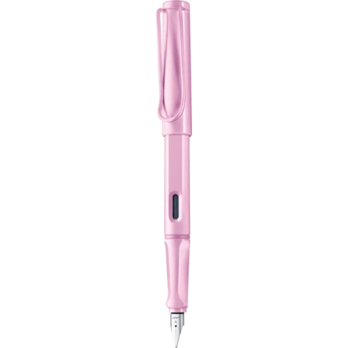 Pluma Lamy Safari rosa pastel brillante