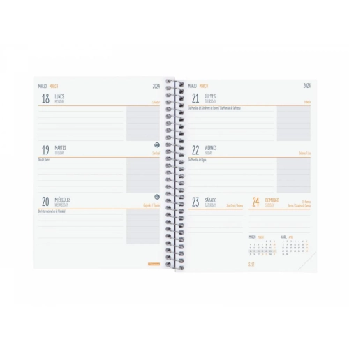 Agenda semana vista
