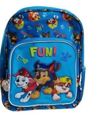 Mochila escolar infantil Patrulla canina adaptada a carro