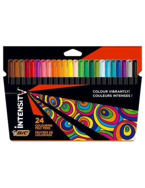 Rotuladores Bic intensity caja 24 unidades