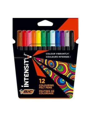 Rotuladores Bic intensity caja 12 unidades