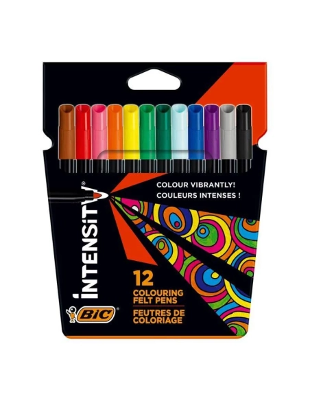 Rotuladores Bic intensity caja 12 unidades