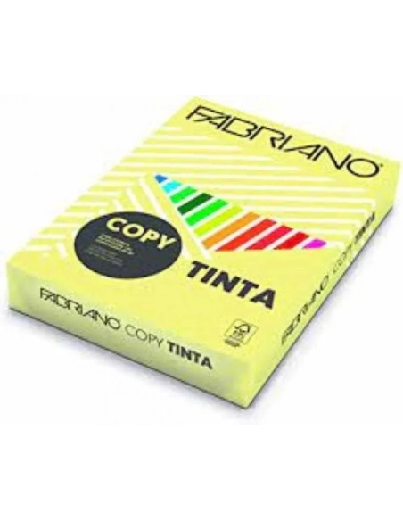 Papel color amarillo banana 80 gramos A4 500 hojas