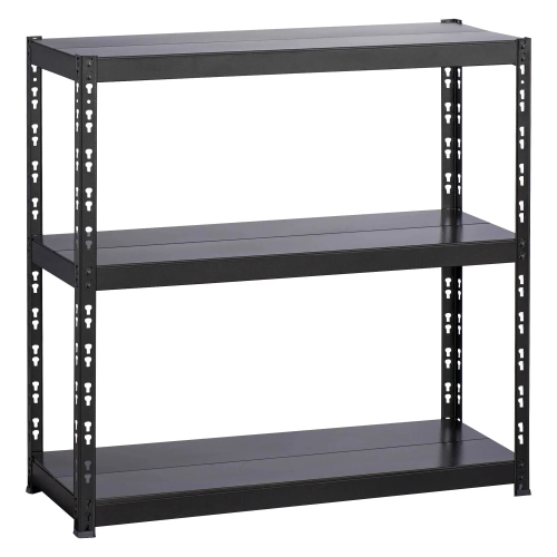 Estanteria metálica 97 cm con estantes metalicos  sin borde