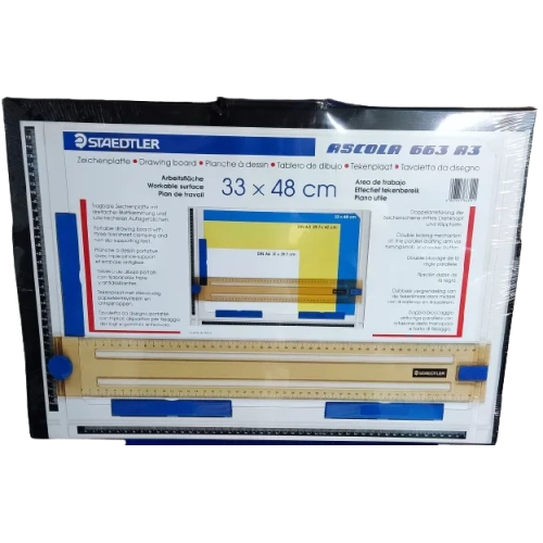 Tablero de dibujo tecnico Staedtler 663 portatil 33x48 cm
