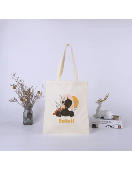 Bolsa canvas 40x35 con asa para colgar solei