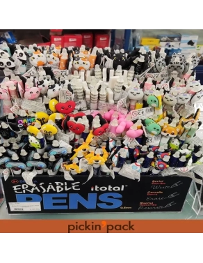 Boligrafo borrable de punta retractil i Drink