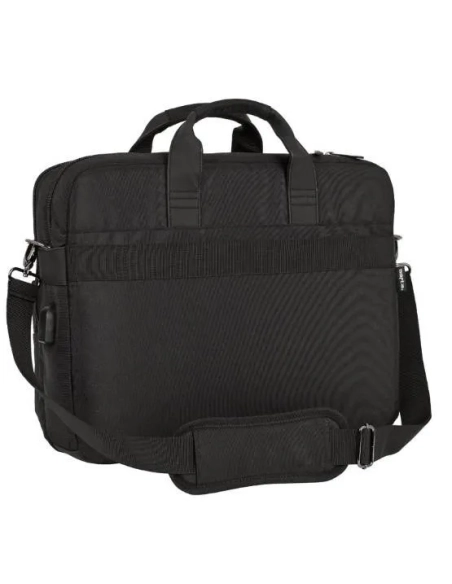 Maletin para portatil 15,6" con bolsillo tablet negro