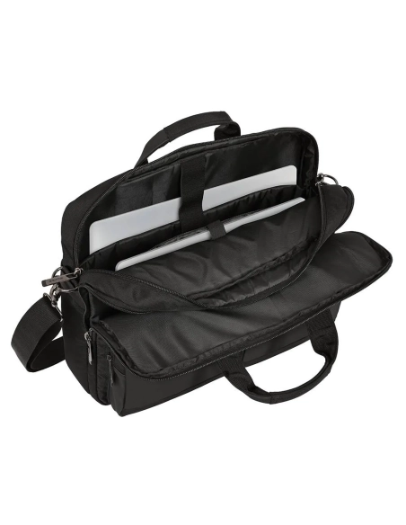 Maletin para portatil 15,6" con bolsillo tablet negro