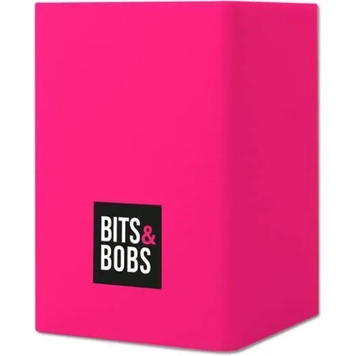 Cubilete de silicona Bits Bobs portalapices rosa neón