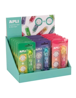Cinta duo Corrector y pegamento Apli