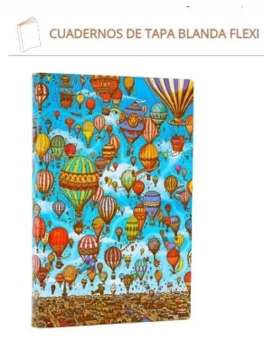 Cuaderno Paperblanks Flexi Festival de globos Mini Liso