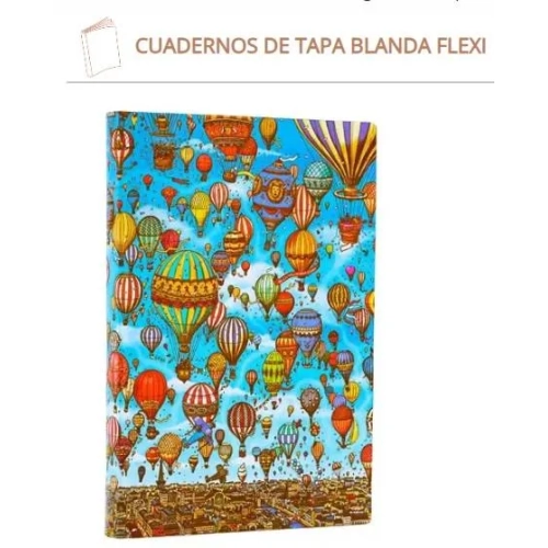 Cuaderno Paperblanks Flexi Festival de globos Ultra Liso