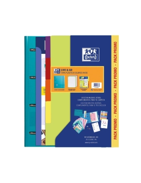 Carpeblock Oxford Live&Go con recambio colores vivos