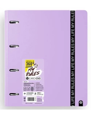 Carpeblock Carchivo My Rules Malva