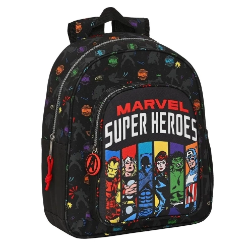 Mochila escolar infantil Marvel adaptada a carro