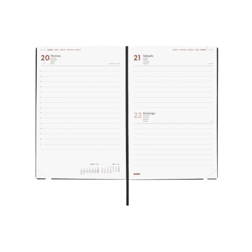 Agenda Finocam día por página