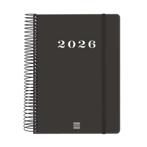 Agenda anual Finocam My E10 dia pagina azul