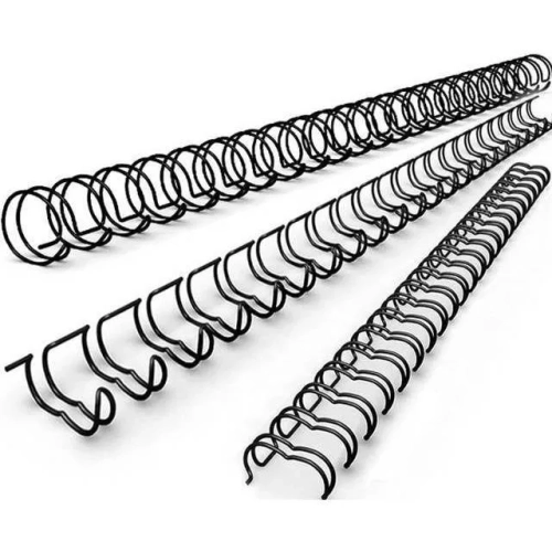 Espiral metalica wire 18mm paso 2:1 negra