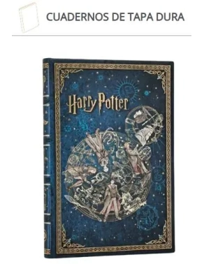 Diario Paperblanks Harry Potter  leyendas de Hogwarts midi