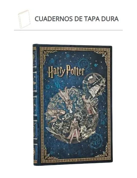 Diario Paperblanks Harry Potter  leyendas de Hogwarts midi
