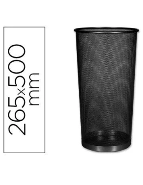 Paragüero rejilla negro