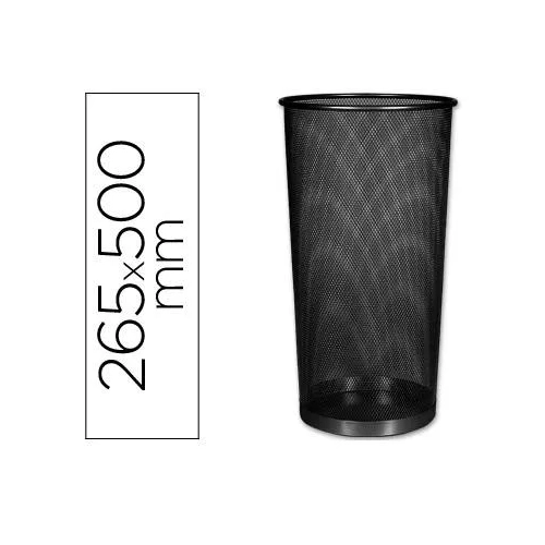 Paragüero rejilla negro