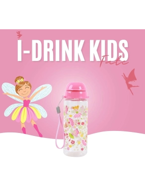 Botella decorada infantil iDrink Tritan Fairy