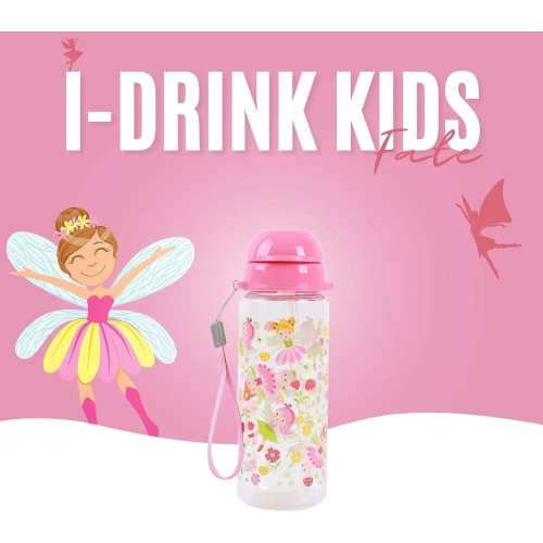 Botella decorada infantil iDrink Tritan Fairy