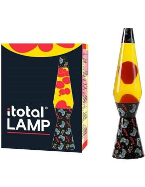 Lampara de Lava iTotal Lets Play amarilla y roja