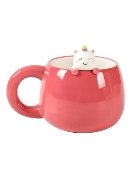 Taza ceramica iTotal con asa unicornio