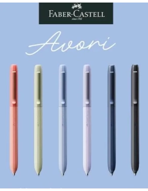 Boligrafo Avori Faber Castell colores surtidos