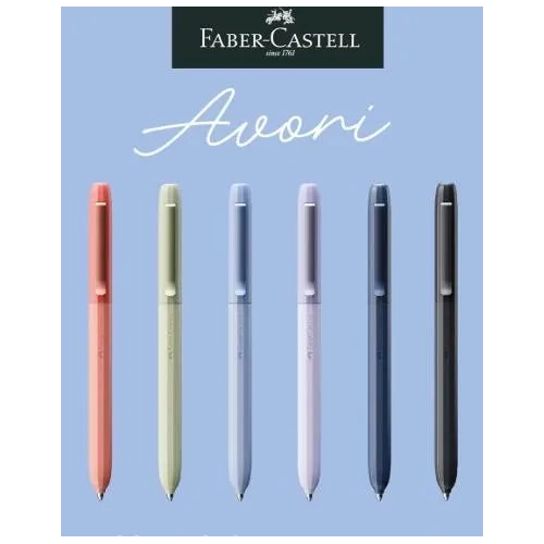 Boligrafo Avori Faber Castell colores surtidos
