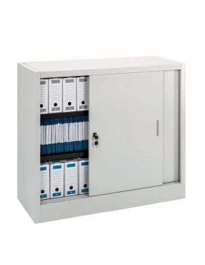 Armario metalico 105x120x45 gran volumen puerta corredera