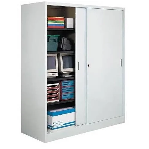 Armario metalico 200x180x60 gran volumen puerta corredera
