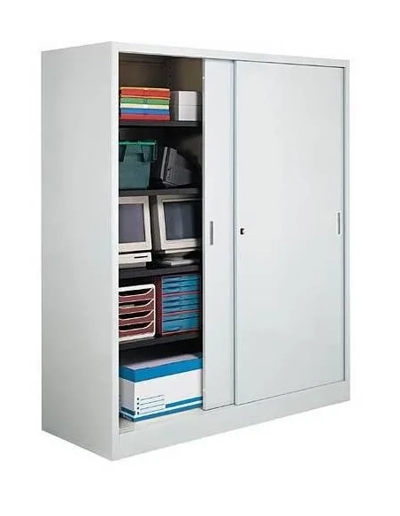 Armario metalico 200x180x60 gran volumen puerta corredera