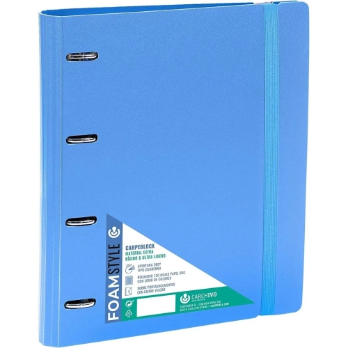 Carpeblock carpeta con recambio Foam Style Carchivo
