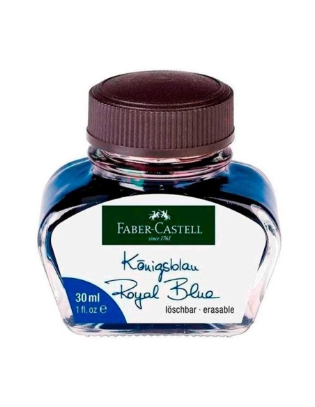 Tintero Faber Castell 30 ml azul real