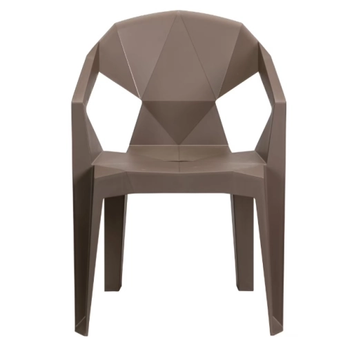 Silla plastica gris