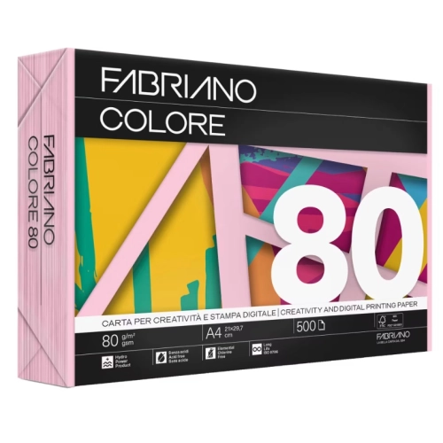 Papel Fabriano rosa