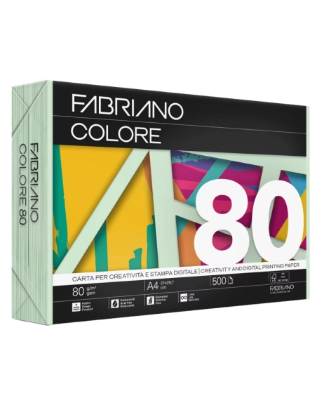 Papel Fabriano verde claro
